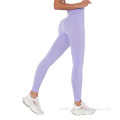Hot selling Active Fitness Leggings Tummy Control Yoga Pants Compression Plain Sport Leggins For Women
